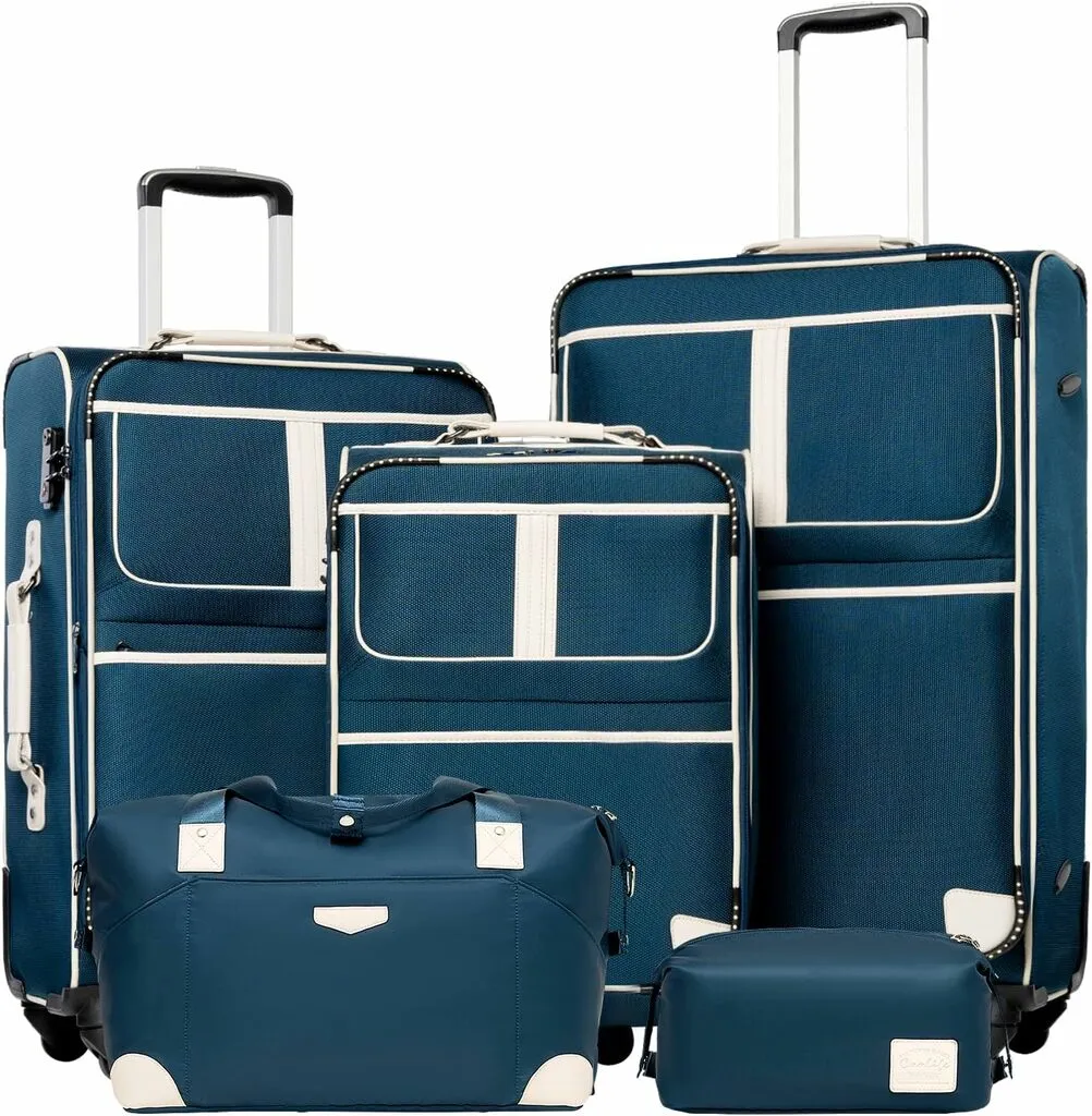 Coolife Luggage 5 Piece Set